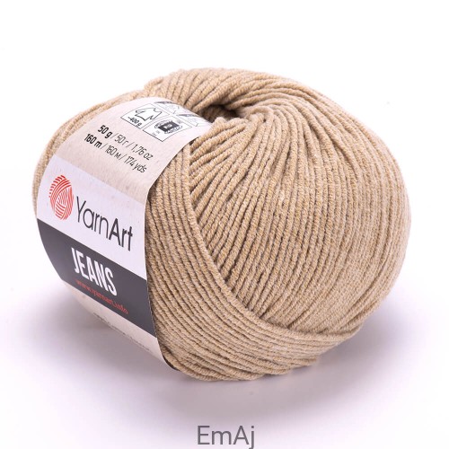 Włóczka YarnArt Jeans 48 BEŻOWY Yarn Art      