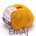 Włóczka YarnArt Jeans 84 MUSZTARDOWY Yarn Art                   