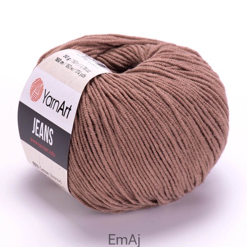 Włóczka YarnArt Jeans 71 JASNOBRĄZOWY  Yarn Art                 