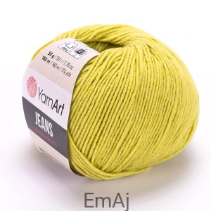 Włóczka YarnArt Jeans 29 ŻÓŁTOZIELONY Yarn Art  