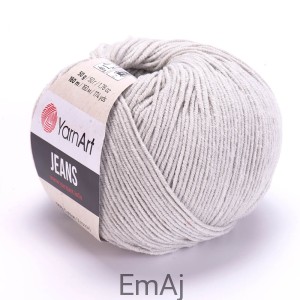Włóczka YarnArt Jeans 49 JASNOSZARY Yarn Art    