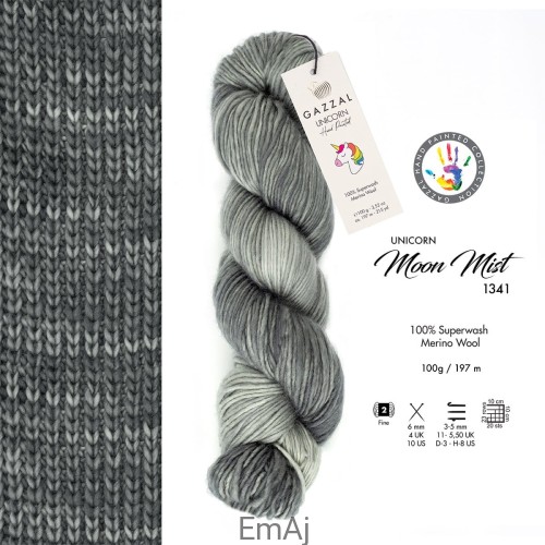 Włóczka Gazzal Unicorn merino 1341