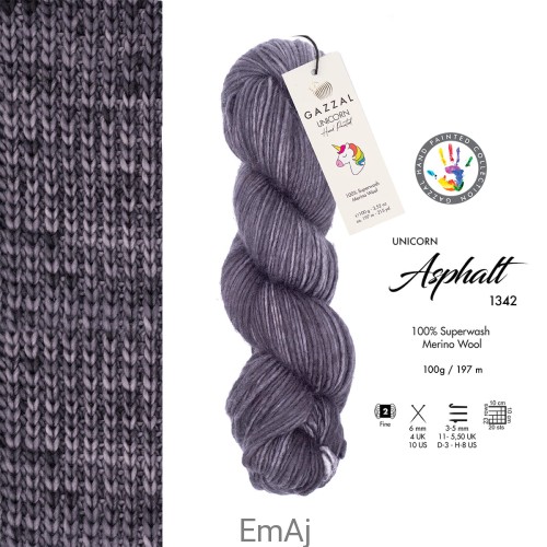 Włóczka Gazzal Unicorn merino 1342