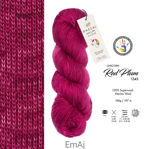 Włóczka Gazzal Unicorn merino 1343