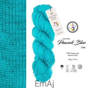 Włóczka Gazzal Unicorn merino 1346