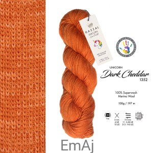 Włóczka Gazzal Unicorn merino 1352