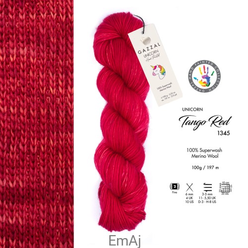 Włóczka Gazzal Unicorn merino 1345