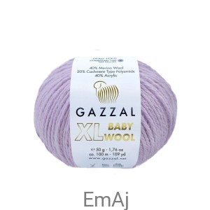 Gazzal Baby Wool XL Merino Kaszmir 50g 823