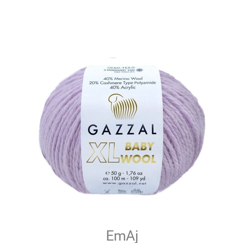 Gazzal Baby Wool XL Merino Kaszmir 50g 823