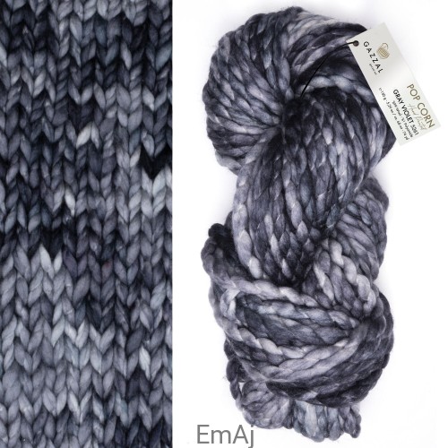 Pop corn Gazzal 5261 Gray Violet