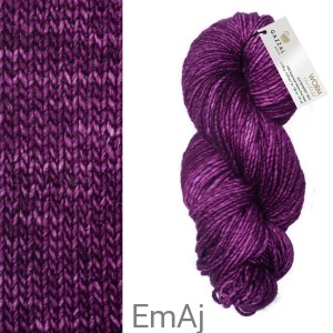 Worm Gazzal Super Fine Merino 100% 3869 Boysenberry
