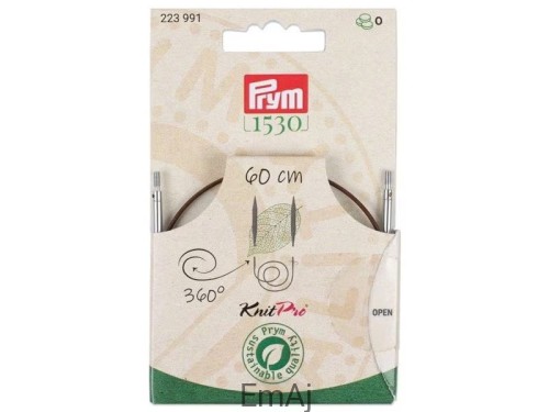 Żyłka obrotowa do drutów PRYM KnitPro 60 cm Knit PRO 223991
