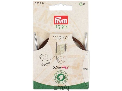 Żyłka obrotowa do drutów PRYM KnitPro 120 cm Knit PRO 223994
