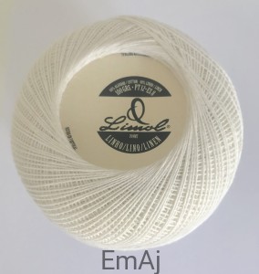 Kordonek LIMOL Linho 100g, grubość 6 Kremowy 